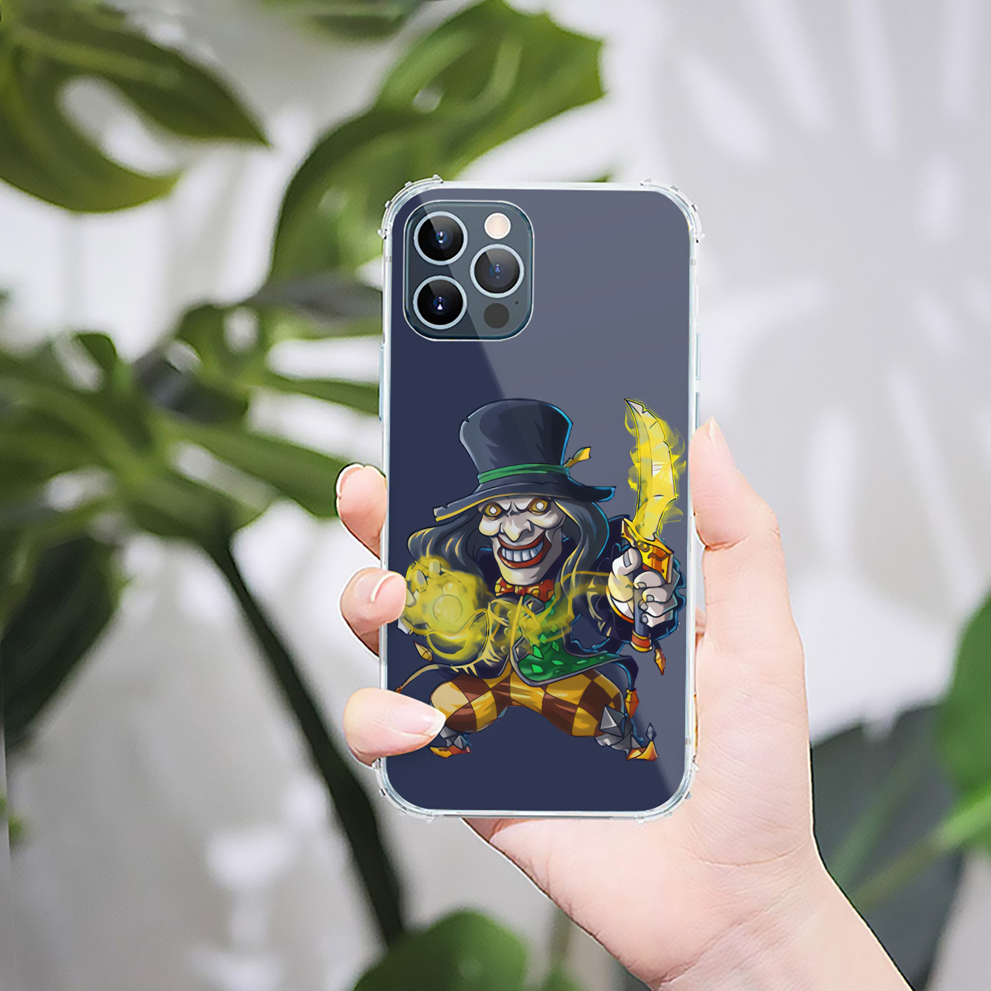 （画像用） リーグ・オブ・レジェンド League of Legends LOL 【iPhone 12シリーズ対応】透明スマホケース（クリアソフトケース）